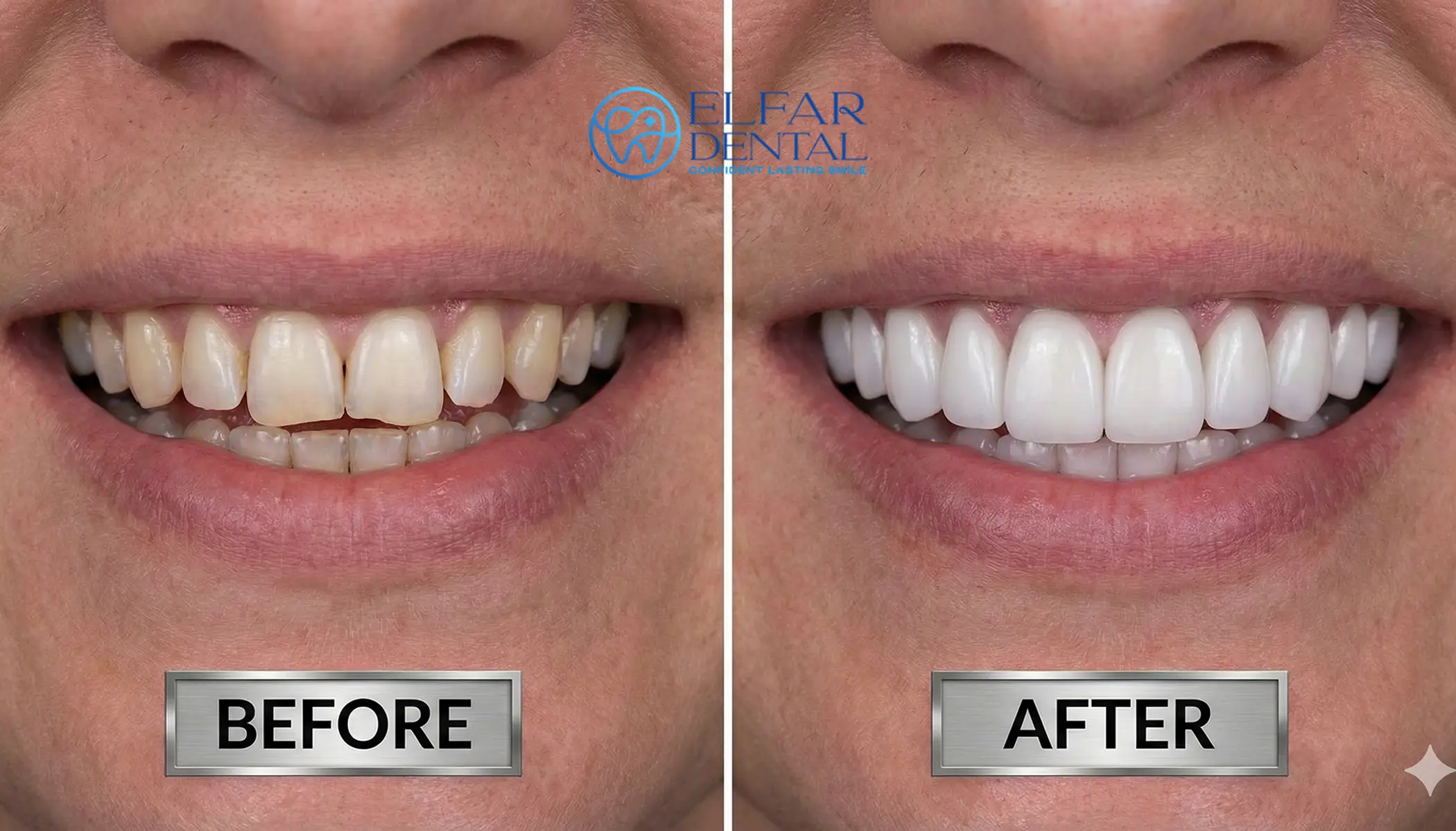 Porcelain Veneers Smile Makeover Cosmetic Dentistry Elfar Dental Belconnen Canberra ACT