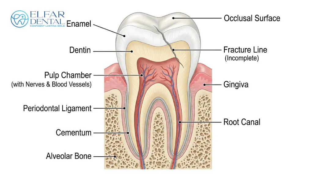 Cracked Tooth Syndrome Causes Symptoms Treatment Elfar Dental Belconnen Dentist Canberra